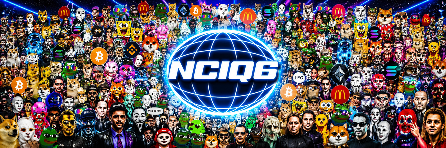 NCIQ6 banner — the crypto meta